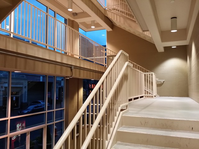 Reston Town Center parking garage stairs