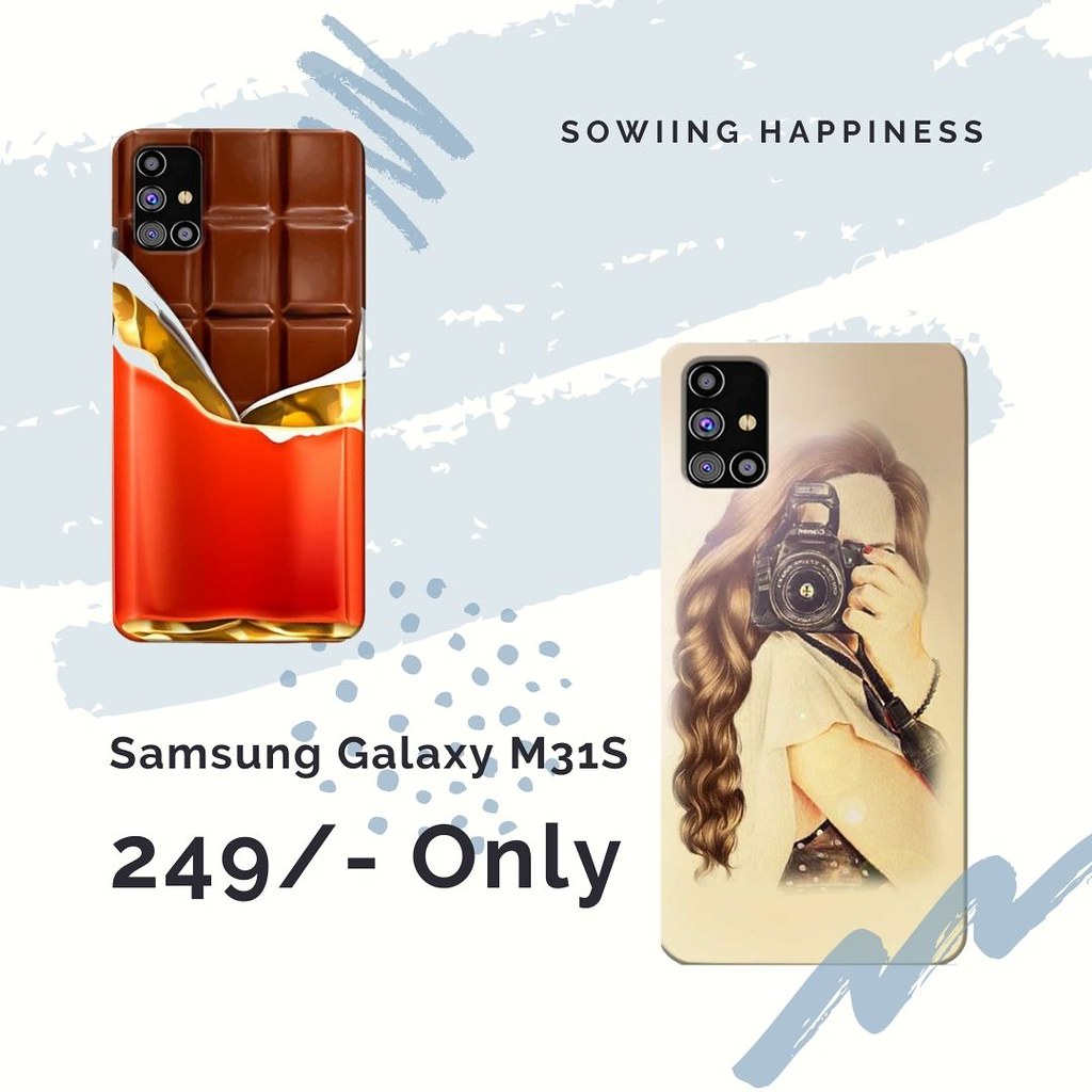 FREE Shipping – Buy SAMSUNG GALAXY M31S Covers – Sowing Happiness