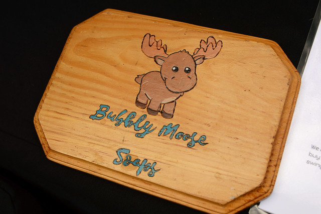 Bubbly Moose Soaps - sign