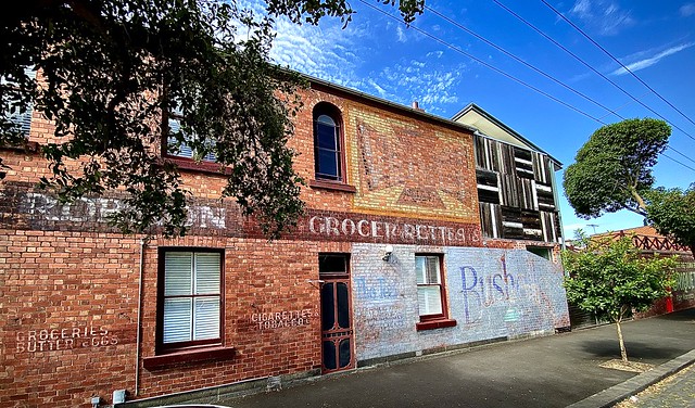 25/365 Ghost signs on the side if this building now a residential home on Carlton North.