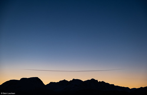 morning horizon sunrise norway winter mountains blue sunnmøre