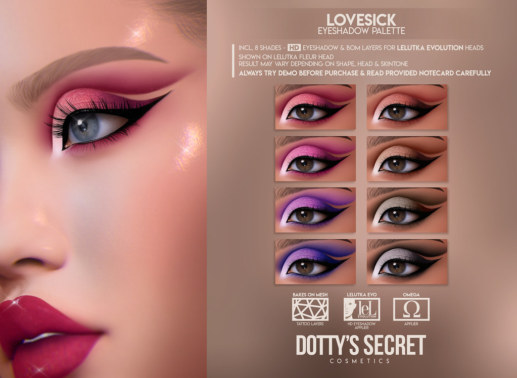 Dotty’s Secret – Lovesick – Eyeshadow Palette