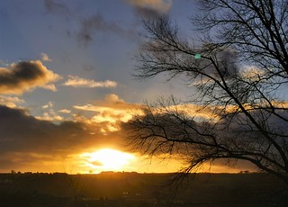 Sunset From Tyne Yard - Lamesley