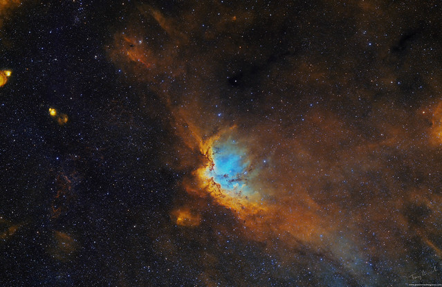 Sorcerer in Cepheus NGC 7380