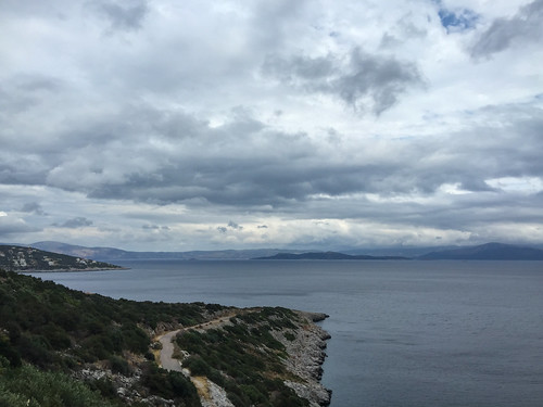 rare summer storm by kamphora, skinias cloudy storm landscape honeymoon greece summer summer2015 travel mediterranean sea aegean at