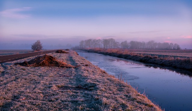 frozen world here in Friesland