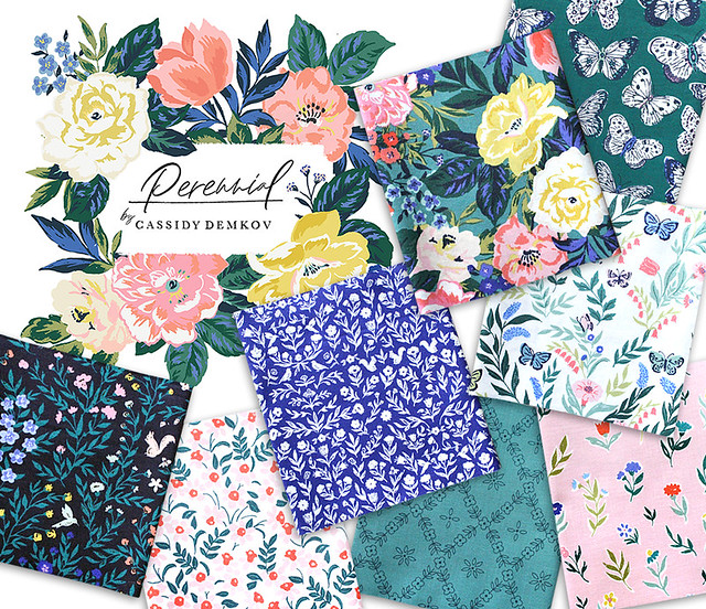 Cloud9 Fabrics Perennial Collection by Cassidy Demkov