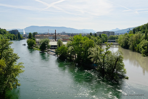 Le Rhône et l'Arve | by patoche21