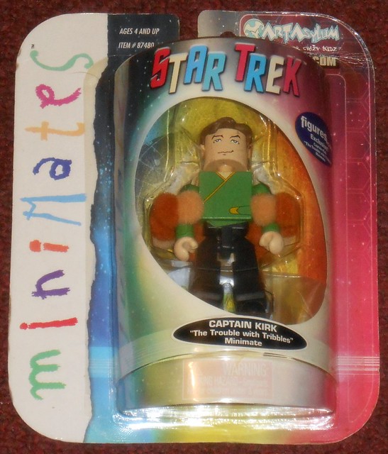 Minimates - 3 Inch Captain Kirk with Tribbles