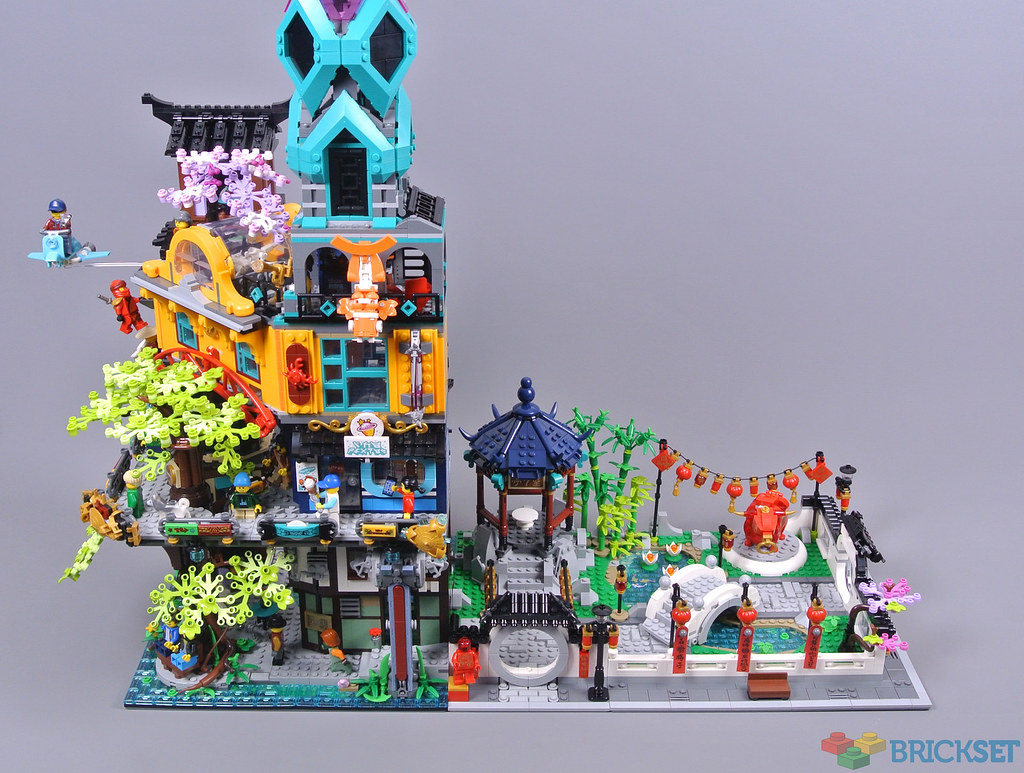 Review: 71741 NINJAGO City Gardens (3) | Brickset: LEGO set guide and  database