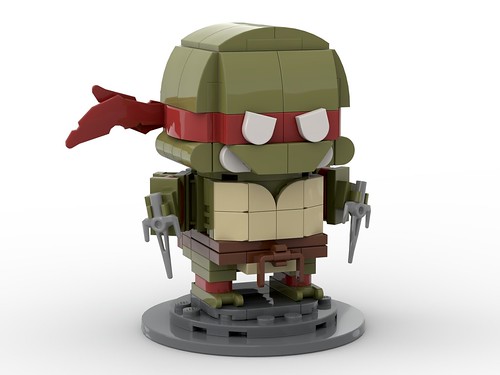 Raphael - Lego BrickHeadz MOC