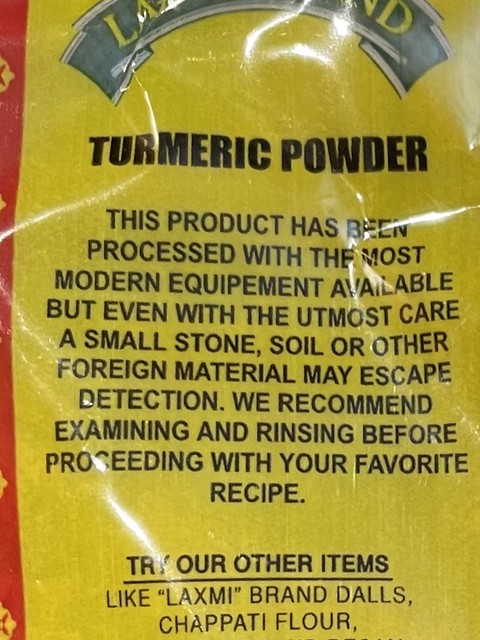 "Rinse" the powder before use? 🤔