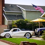 Corvette C1 and Rolls Royce