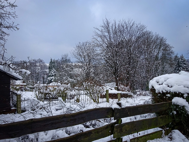 Schnee in Solingen