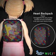 Presenting the new Heart Backpacks from Jester Inc.