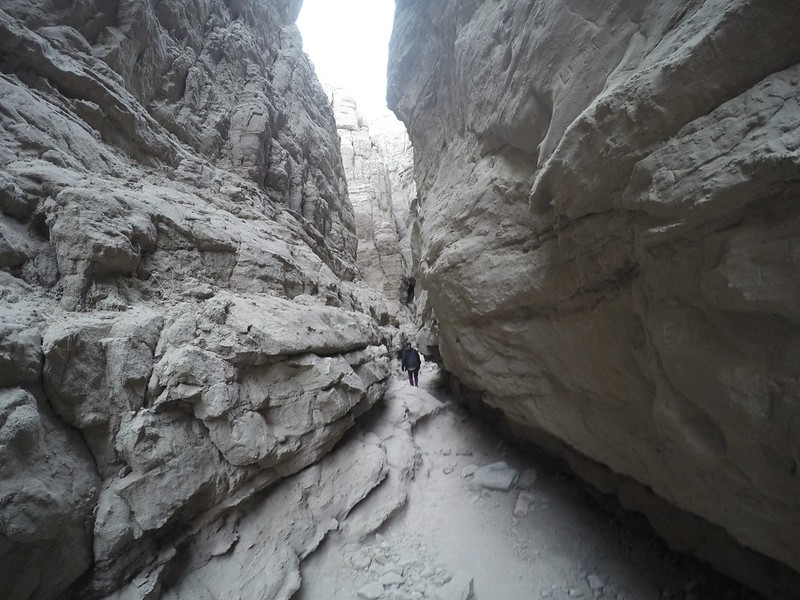 Rope Canyon is truly a deep slot canyon, and fun to hike!