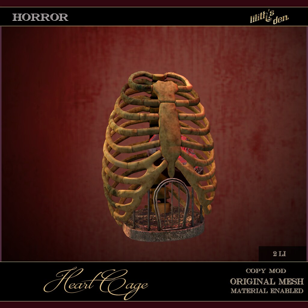 Lilith's Den  - Heart Cage