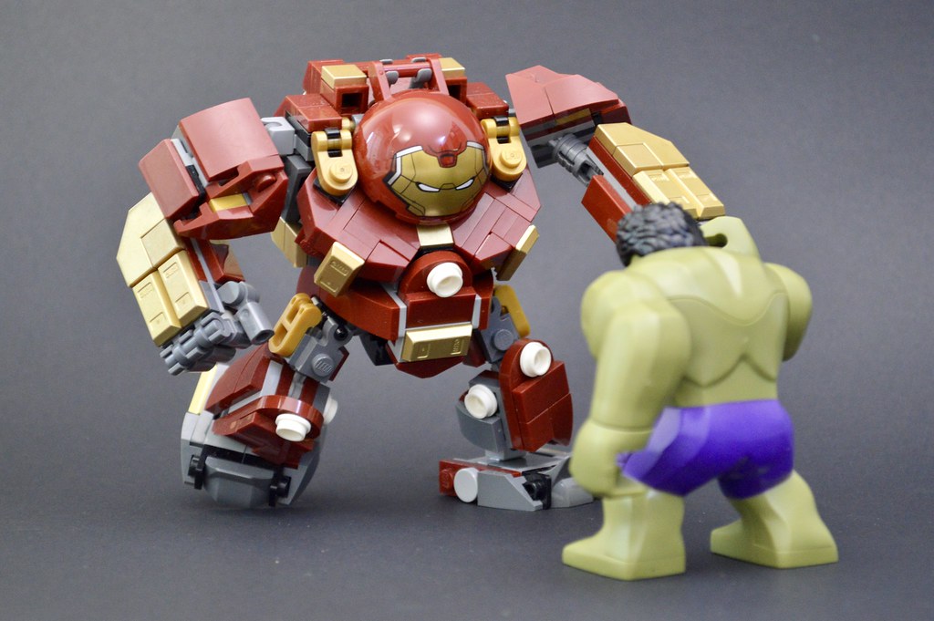Rate Lego Apricot Marvel Endgame Heros Iron Man Hulkbusters Mini Figure lego Moc