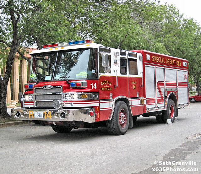 Austin Fire Department Rescue 14
