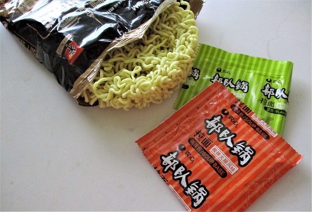Noodles and sachets
