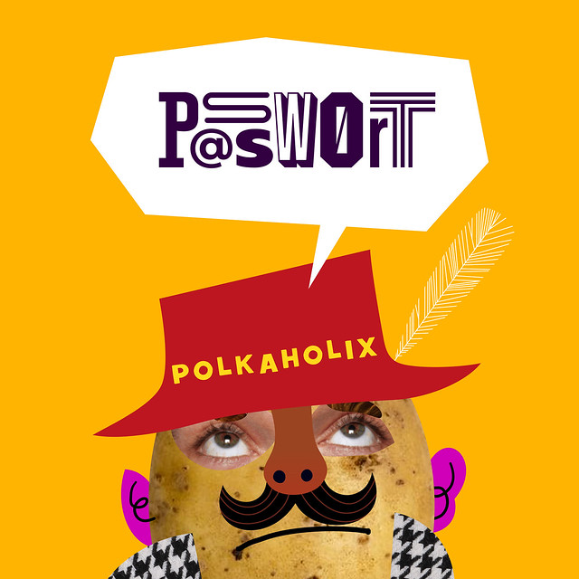 Maria Zaikina, P@sswort, single cover for Polkaholix (Berlin)