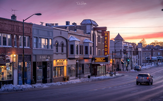 Arcada Theater on Main Street | St. Charles, Illinois
