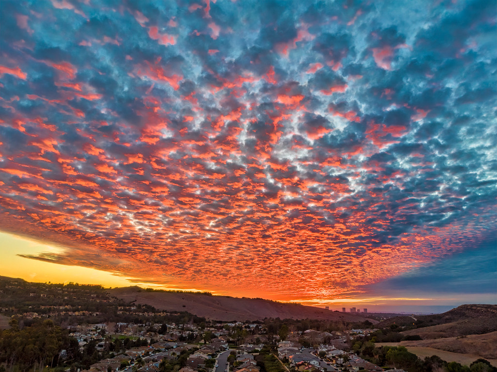 Sunset over Irvine