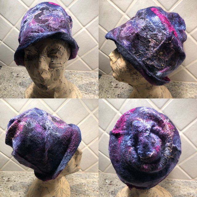 Custom Felted Hat - SOLD!