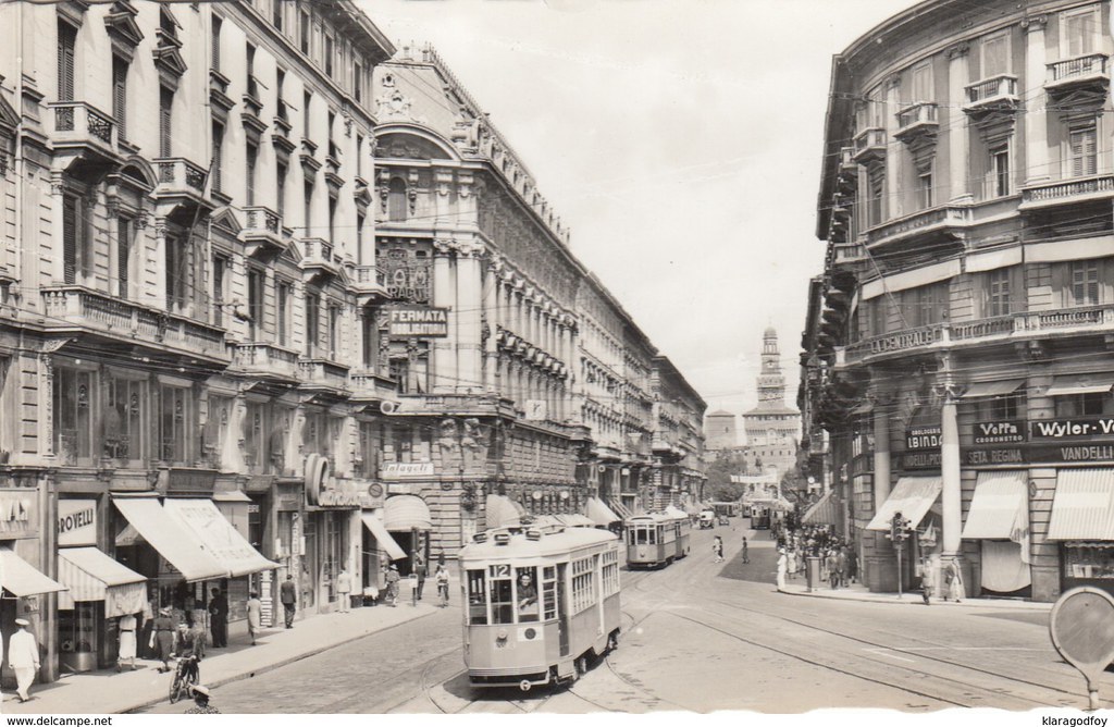 Piazza Cordusio e via Dante, 1935-37
