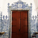 nave central puerta interior Iglesia de la Misericordia Tavira Algarve Portugal