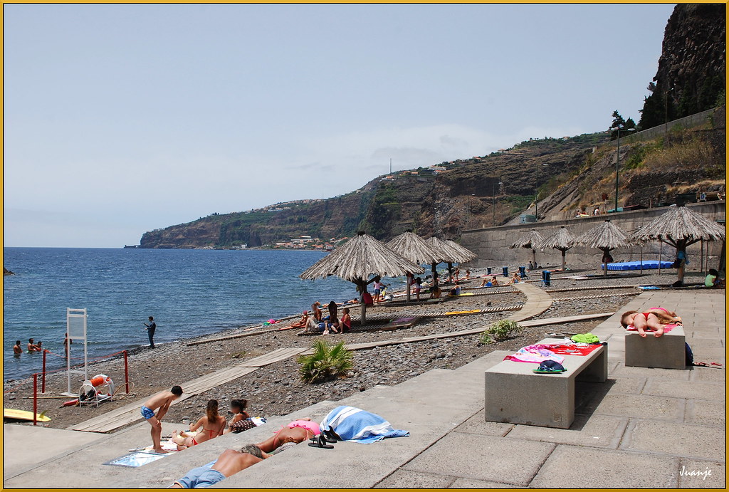 🇵🇹 🇪🇺 Playa en Ribeira Brava (Madeira, Portugal, 30-6-2014)
