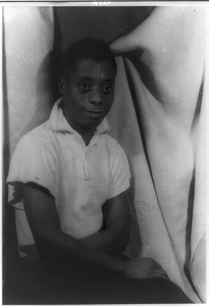 [Portrait of James Baldwin] (LOC)