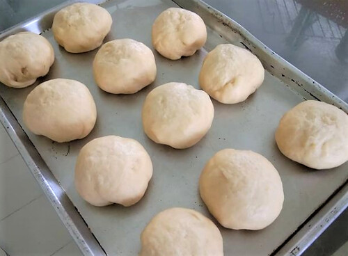 Bomboloni, dough