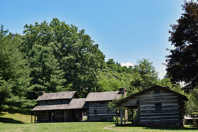 Farmhouse & Kitchen, And David Peery Cabin.