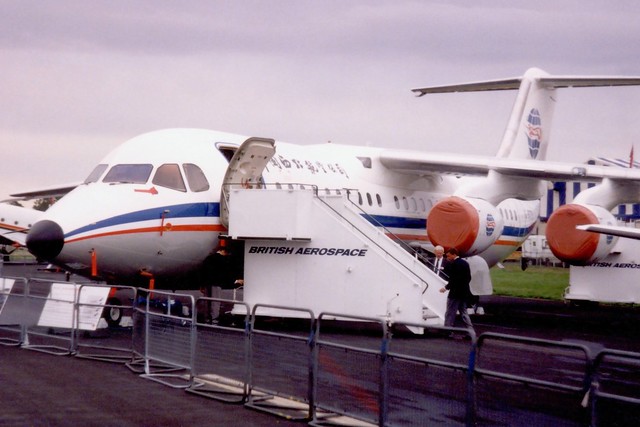 G-BTTP Farnborough International Airshow 13 September 1992