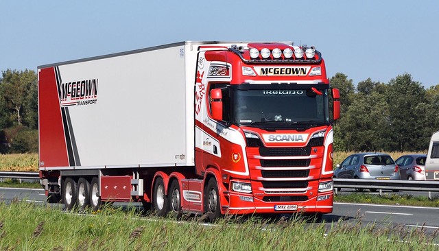 McGeown Transport Armagh Ierland Scania S650