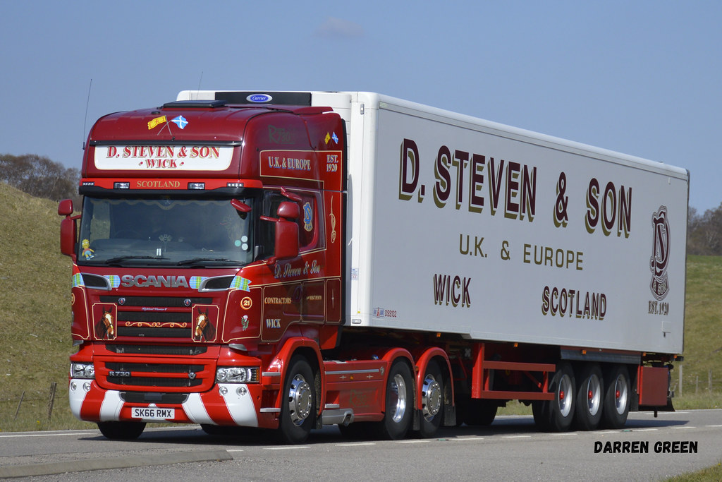 D. STEVEN & SON SCANIA TOPLINE STREAMLINE R730 V8 SK66 RMX