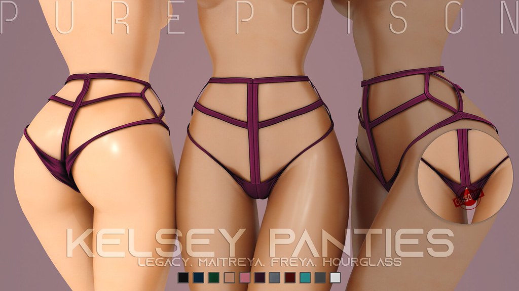 Pure Poison – Kelsey Panties – Kinky Event