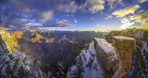 Mather Point Sunrise Grand Canyon National Park South Rim Winter Snow Fuji GFX100 Arizona Fine Art Landscape Photography! Elliot McGucken Fine Art GCNP American West Landscape Nature Photography! Mast by 45SURF Hero's Odyssey Mythology Landscapes & Godde, Mather Point Sunrise Grand Canyon National Park South Rim Winter Snow Fuji GFX100 Arizona Fine Art L