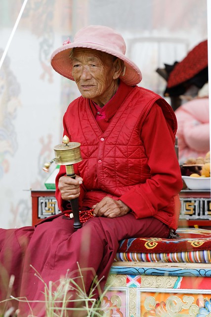 Sichuan elderly lady