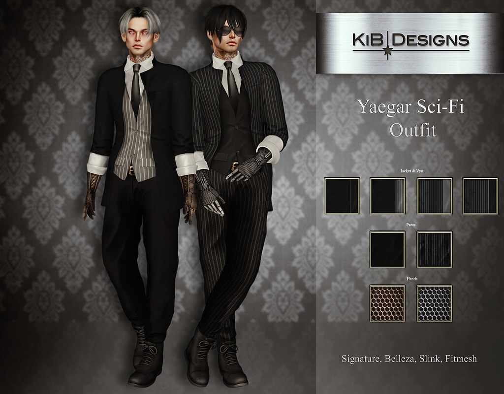 KiB Designs - Yaegar Sci-Fi Outfit @Darkness Event 5th Feb