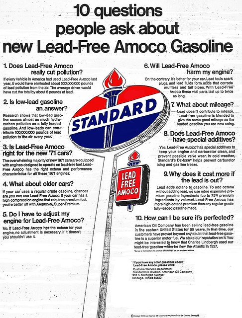 Lead-Free Amoco, 1970