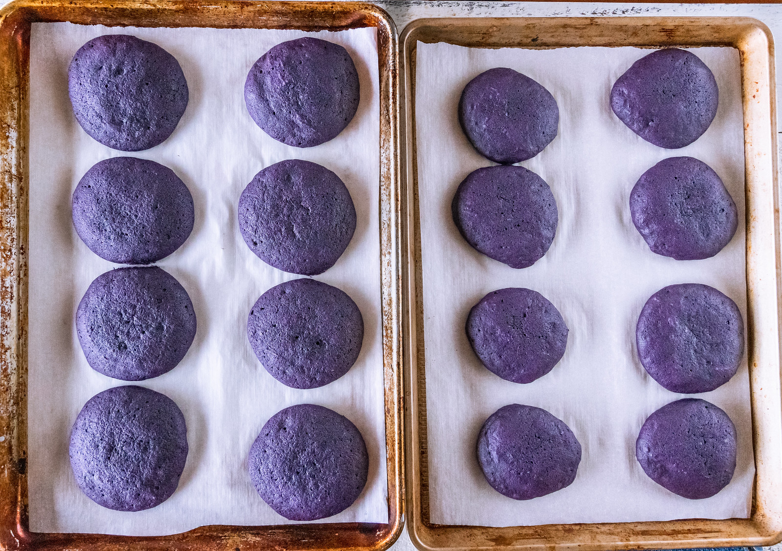 perfectly puffy purple pies