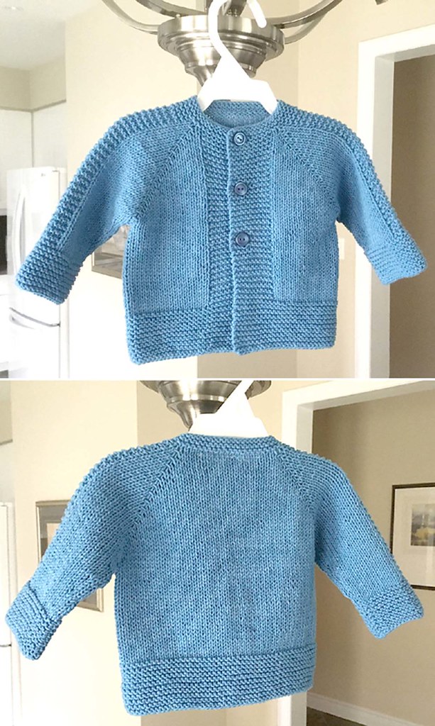 Stylish Top Down Jacket | Knitting Pattern: www.amazingknitt… | Flickr