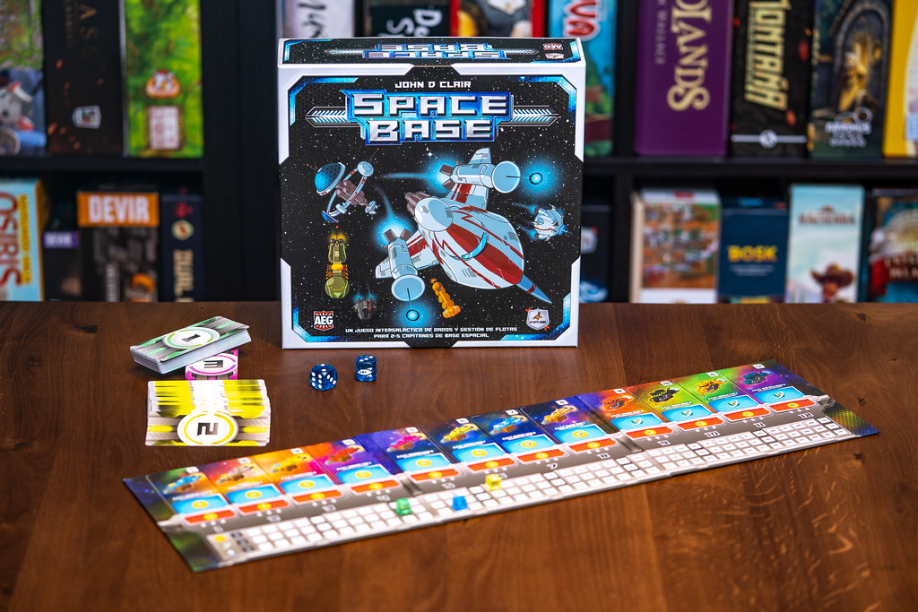 Space Base + Tímido Plutón boardgame juego de mesa