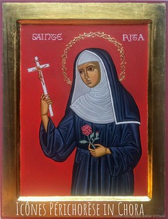2018 Icône de sainte Rita - Main de Roula Hereiki Nasr | by Périchorèse-iconographie