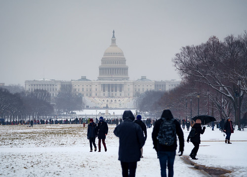 sony alpha a7riii ilce7rm3 snow storm washington dc nationalmall monuments weather winter january cold landscape photography tripod vanguard outside outdoors city urban sel100400gm gmaster telephoto zoom uscapitol dome