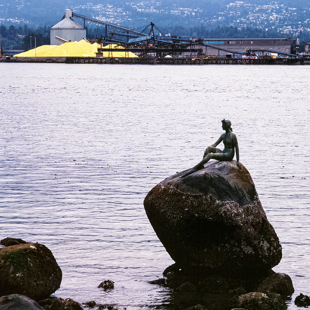 Vancouver - Girl in a Wetsuit, Sulphur Piles