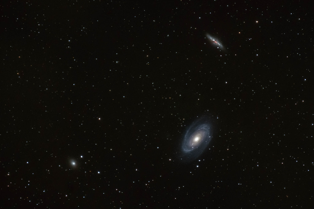 M81 (Bode's Galaxy) and M82 (Cigar Galaxy)