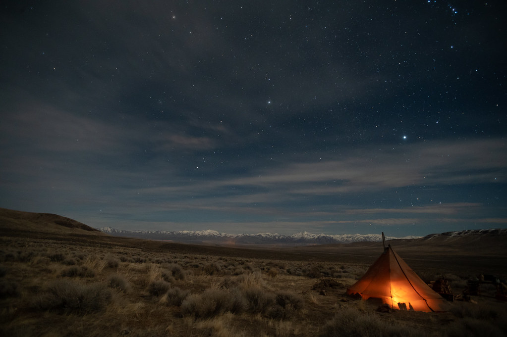 night camp at thacker pass